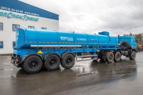 Полуприцеп цистерна ППЦТВ 30П-31Н УСТ 94651 рамная, насос