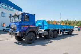 Полуприцеп бортовой ППБ 20Б-21-12К-03 УСТ 9465 ССУ 1500