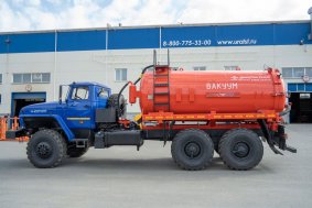 Вакуумная машина  МВ-10-ОД КО УСТ 5453 Урал 4320-1951-60