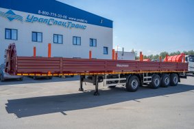 Полуприцеп бортовой ППБ 40Б-42ЛЛ-14К SEVEREST ССУ 1200, дисковые тормоза