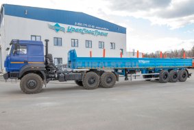 Полуприцеп бортовой ППБ 40-31-12К УСТ 9465 ССУ 1500 шины 14R20