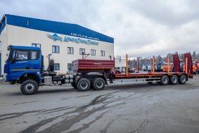 Полуприцеп тяжеловоз ППТ 45-31-11КУ BPW УСТ 9465 механические трапы ССУ 1500