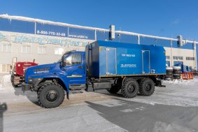 Установка паровая ППУА 1600/100 УСТ 5453 Урал NEXT 4320-6951-72 насос Kopper Pumps