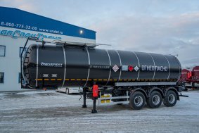 Полуприцеп-цистерна ППЦБ 30КТ-32Л SEVEREST высота ССУ 1250 мм