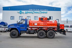 Автотопливозаправщик АТЗ-10Б УСТ 5453 Урал NEXT 5557-6151-72 доработка под ДОПОГ