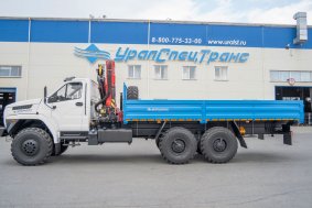 Автомобиль бортовой с КМУ ИМ-150N УСТ 5453 Урал NEXT 4320-72Е5