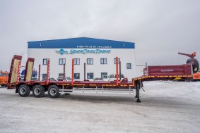 Полуприцеп тяжеловоз ППТ 38-31-11КУ УСТ 9465 механические трапы ССУ 1450