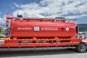 Контейнер-цистерна КЦ-18 УСТ 94653 без лент