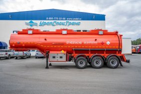 Полуприцеп цистерна для ГСМ (бензовозы) безрамные для вездеходов ППЦ 30К-32-3 УСТ 9465 ССУ 1450