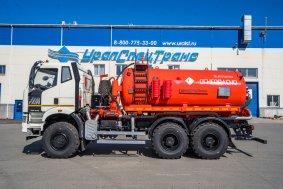 Автоцистерна нефтепромысловая АКН-10 КО 505 УСТ 5453 FAW 3250 6Х6, КБ 3675 ДОПОГ