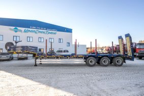 Полуприцеп тяжеловоз ППТ 45-31-11КУ УСТ 9465 механические трапы ССУ 1500