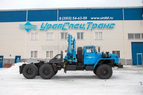 Седельный тягач с КМУ ИМ-180 УСТ 5453 Урал 4320-1951-60