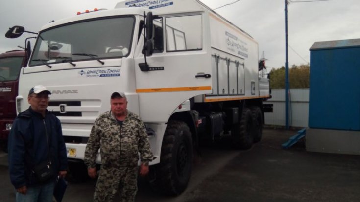 Маслостанция Камаз 43118 с PK-8500A УСТ