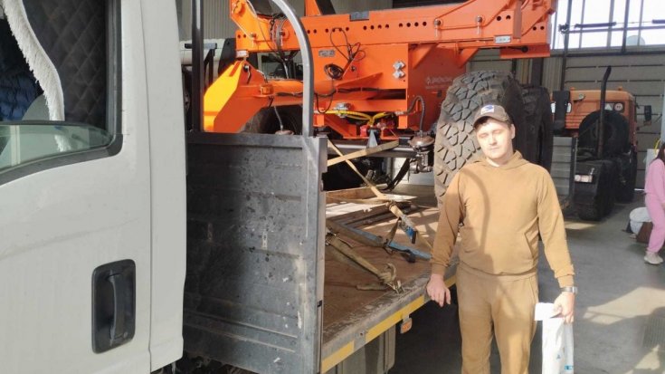 Купил прицеп-роспуск трубоплетевозный ПРТ 10-23 УСТ 9465 в работе