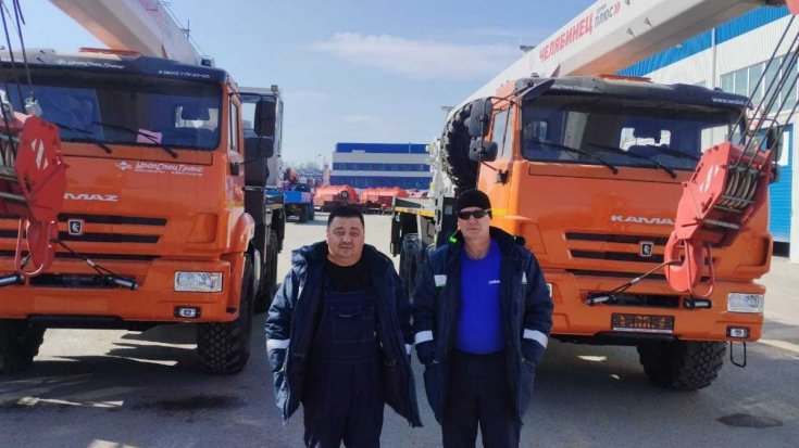 Купил автокран КС 55732-25-31 ""Челябинец"" Камаз 43118 (2 ед.)