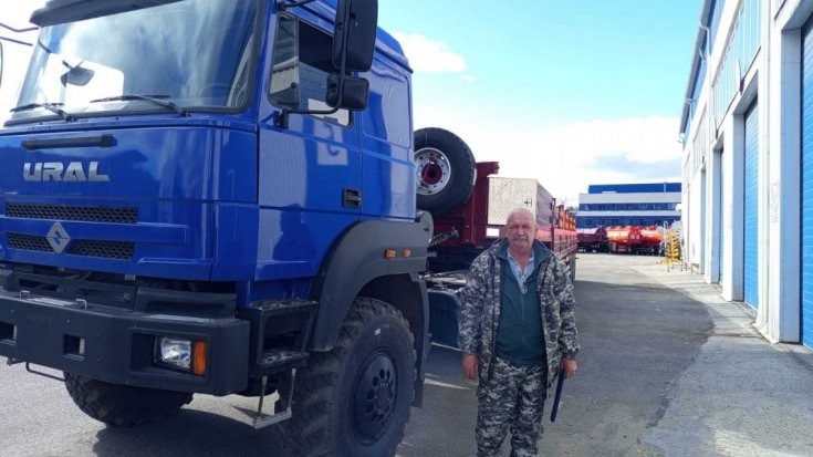 Купил полуприцеп тяжеловоз ППТ 45-32-12 УКБФ приставные трапы