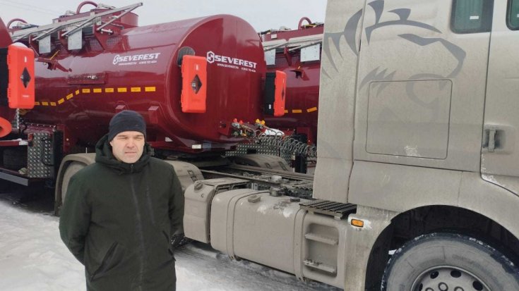 Купил полуприцеп цистерну ППЦ 30К-32Л-5 SEVEREST ССУ 1250 мм