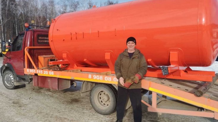 Купил цистерну с надрамником АКН (МВ) 10 УСТ Камаз