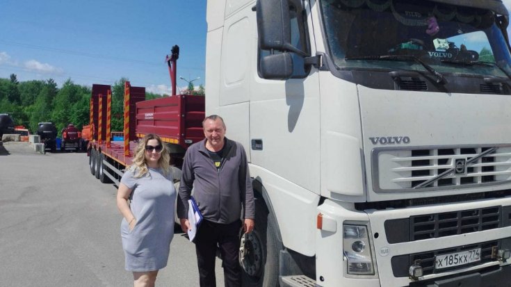 Купил полуприцеп тяжеловоз ППТ 45-31-11КУ BPW УСТ 9465 механические трапы ССУ 1500