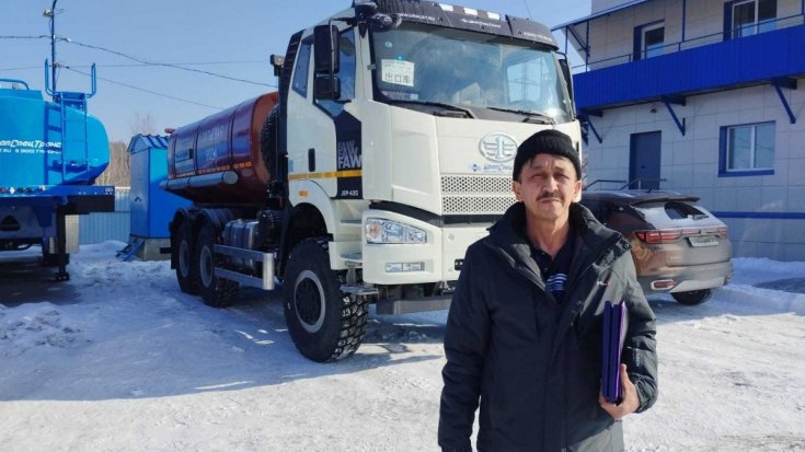 Купил автоцистерну АЦПТ-10НО FAW 3250 (6х6) + машину вакуумную МВ-10 КО Камаз 43118