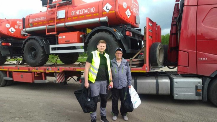 Купил прицеп цистерну ПЦ 10-21У УСТ 9465 (2 ед.) в работе