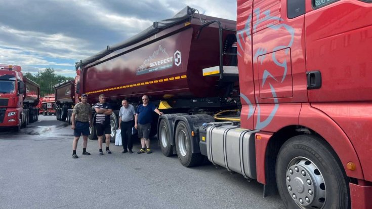 Купил полуприцеп самосвал ППС 34-32Л BPW SEVEREST ССУ 1300 мм, базовая комплектация (4 ед.)