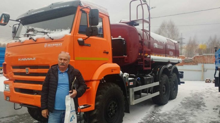 Купил автоцистерну АЦПТ-10НО Камаз 43118 насос, обогрев