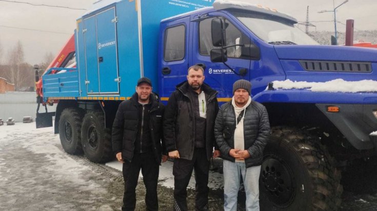 Купил ПАРМ с КМУ ИМ-95 Урал NEXT 4320-72 сдвоенная кабина