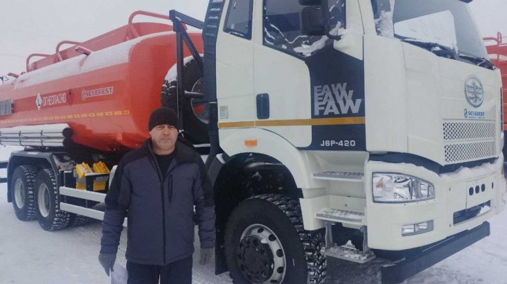 Купил автотопливозаправщик АТЗ 22-3 FAW 3250 (6х6) КБ 5200 ДОПОГ