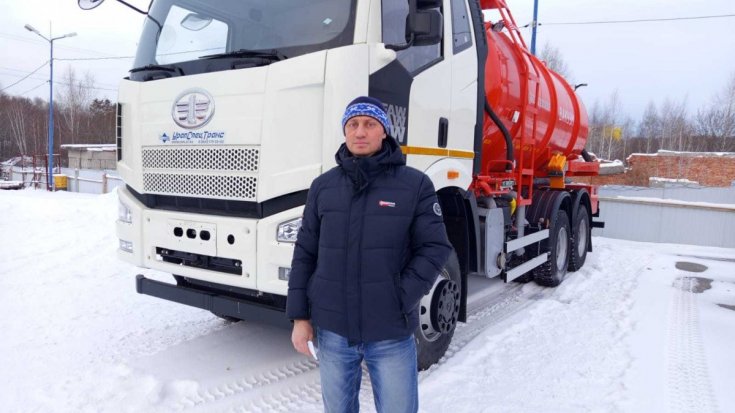 Купил автоцистерну  МВ-16 КО FAW 3250 6Х6, КБ 3675