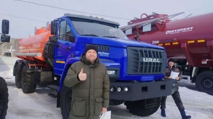 Купил автотопливозаправщик АТЗ-11-2Б Урал NEXT 4320-72 ДОПОГ, УВЭОС