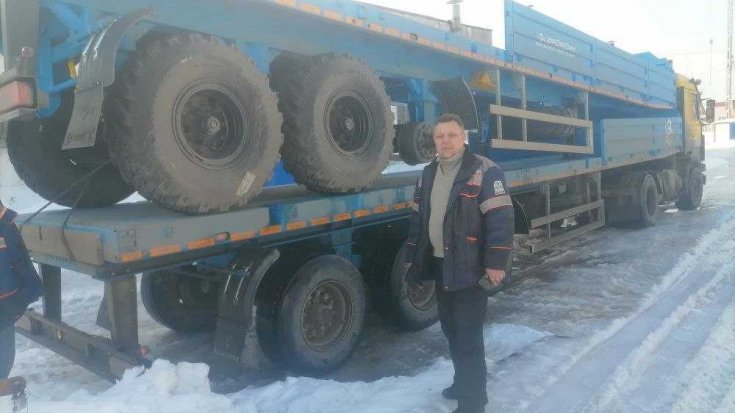 Полуприцеп бортовой  ППБ 30Б-31-12К (3 ед.) + полуприцеп бортовой ППБ 35Б-31-12К (3 ед.) в работе