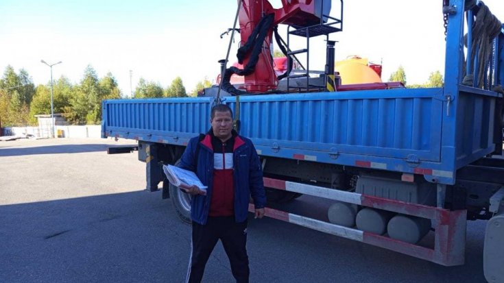 Купил кран-манипулятор ИТ-150