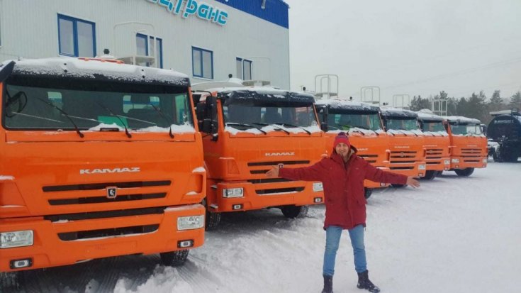 Купил контейнеровоз бортовой Камаз 65115 (15 ед.) + контейнер-цистерну КЦ-12Т нерж. (15 ед.)