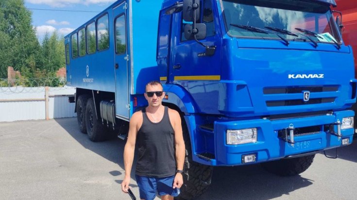 Купил автобус вахтовый 28 базовая УСТ 54535 Камаз 43118