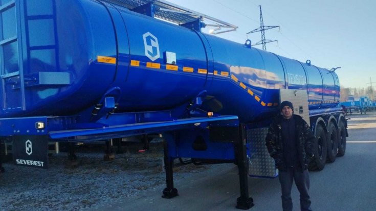 Купил полуприцеп цистерну ППЦТВ 26Т-32 рамная, термос