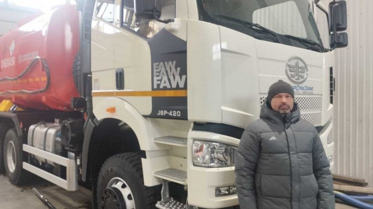 Купил автотопливозаправщик АТЗ 17-2Б FAW 3250 (6х6) КБ 3675 ДОПОГ