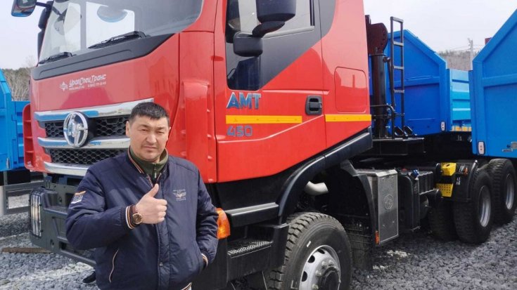 Купил тягач АМТ N.V. 632910 (6х6) ДОПОГ, + съёмный ДЗК для полуприцепа бортового + полуприцеп бортовой ППБ 30Б-32-14К