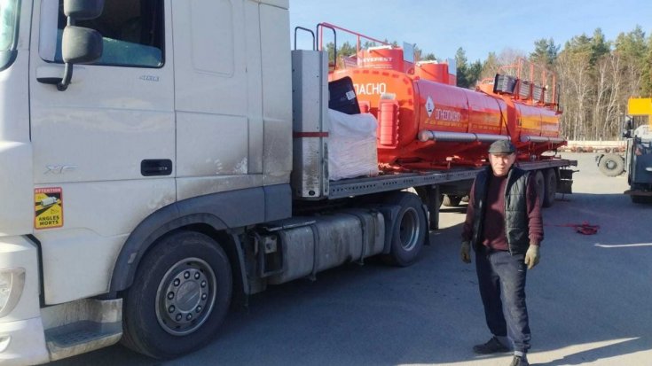 Купил комплект АТЗ 11-2Б для монтажа на шасси Урал 4320/Камаз 43118 (2 ед.)