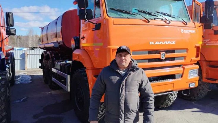 Купил автоцистерну АЦПТ-10НО Камаз 43118 насос, обогрев