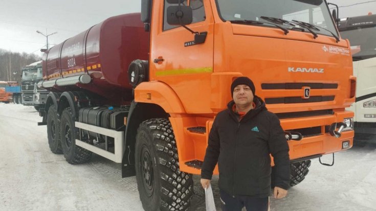 Купил автоцистерну АЦПТ-10НО Камаз 43118 насос, обогрев