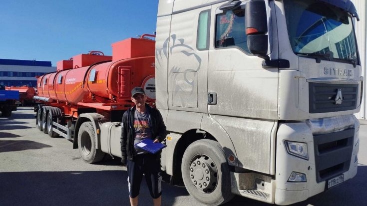 Купил полуприцеп цистерну ППЦ 28-32-3Н УСТ 9465 рамная, насос, пневмоподвеска CCУ 1415