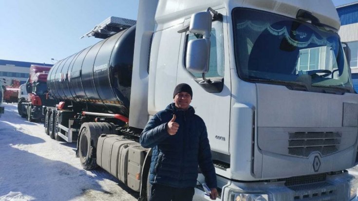 Купил полуприцеп цистерну ППЦБ 30КТ-32Л SEVEREST ССУ 1250 мм, дисковые тормоза