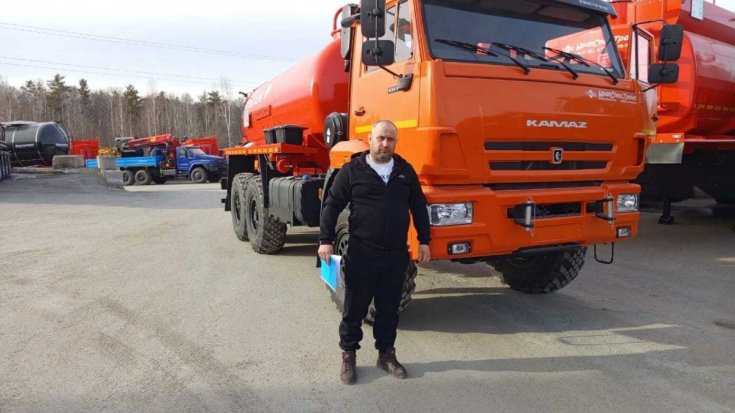 Купил автоцистерну АКН-10 КО-505 УСТ 5453 Камаз 43118 ДОПОГ, УВЭОС, ревизионный люк