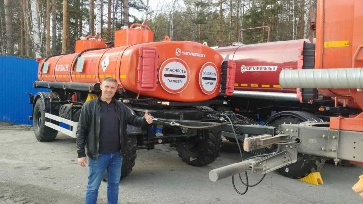 Купил прицеп цистерну ПЦ 12-21-2