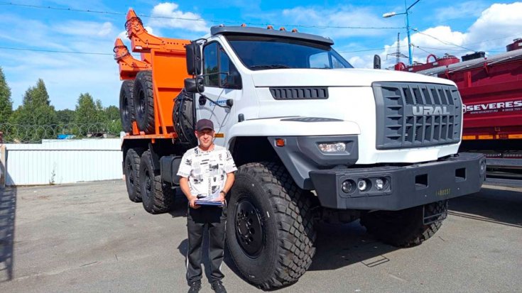 Купил ТПВ УСТ 5453 Урал NEXT, Роспуск трубоплетевозный ПРТ 10