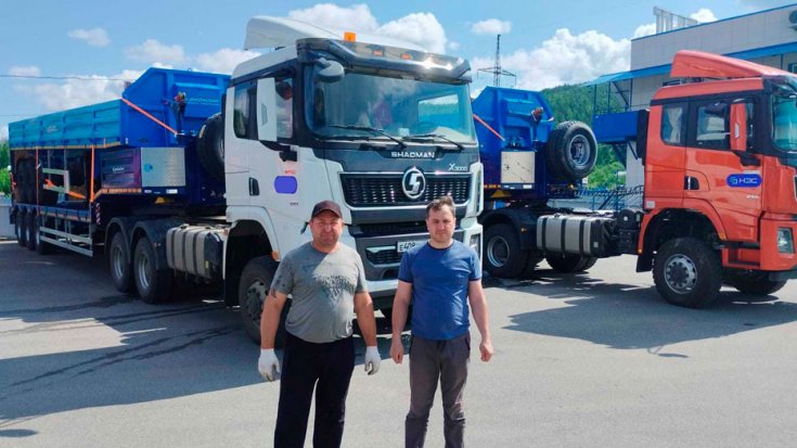 Купил полуприцеп тяжеловоз ППТ 45-31-11КУ УСТ 9465 механические трапы ССУ 1500 (2 ед.) + полуприцеп бортовой ППБ 35Б-31-12К УСТ 9465 ССУ 1500 (2 ед.)