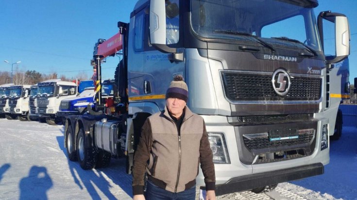 Купил Тягач УСТ 5453 с КМУ ИТ-150 SHACMAN SX42586V385 (6х6)