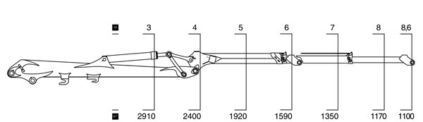 Гидроманипулятор VM10L86