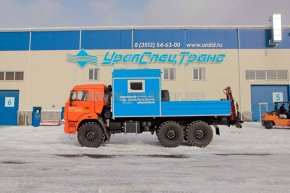ТБМ УСТ-5453 с КМУ ИМ-20 на шасси Камаз 43118-46